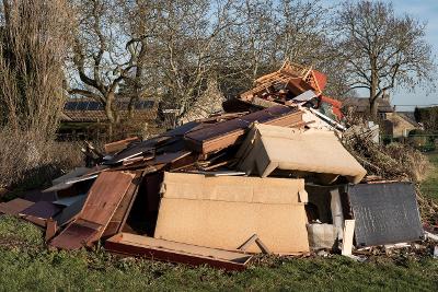 flytipped waste stock