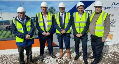 Cefn Hengoed Sports Complex Under Construction 