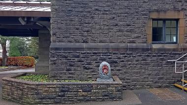 Memorial Boulder at Swansea Crematorium