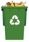 Food recycling bin.