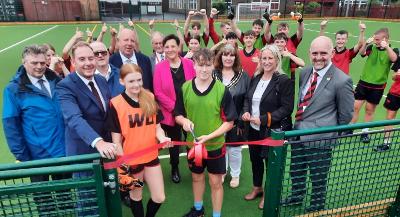 Pontarddulais all-weather pitch opening