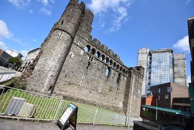 Swansea Castle historic structure 