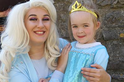 Prince and Princesses Day at Oystermouth Castle