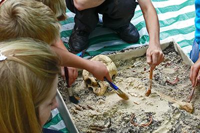 Archaeology Fun Day at Oystermouth Castle