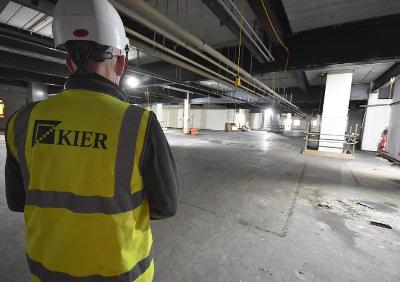 Kier on site at Y Storfa