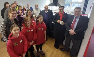 Penclawdd Primary new kitchen