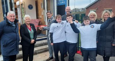 Dylan Thomas School Shipping Container shop