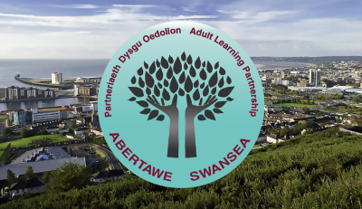 Swansea Adult Learning Partnership logo