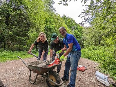 Penllergaer Valley Woods volunteers 