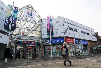 Quadrant shopping centre Swansea 