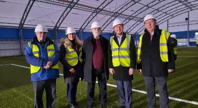 Cefn Hengoed Sports Barn Cabinet Visit