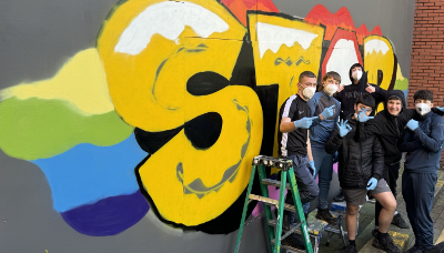 Flip the street graffiti project