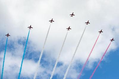 Red Arrows over Swansea