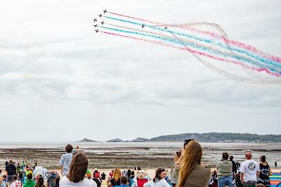 Red Arrows Over Swansea