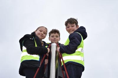 clydach play area official opening