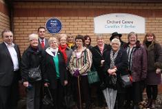 Emily Phipps blue plaque unveiling