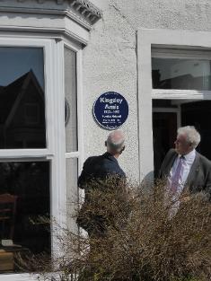 Kingsley Amis blue plaque unveiling