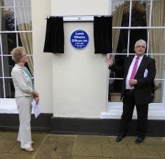 Lewis Dillwyn blue plaque unveiling