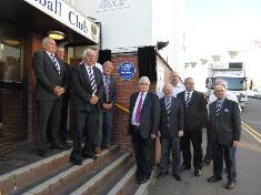 St Helen's Rugby Ground blue plaque unveiling