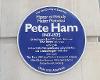 Pete Ham Plaque