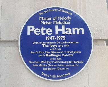 Pete Ham Plaque