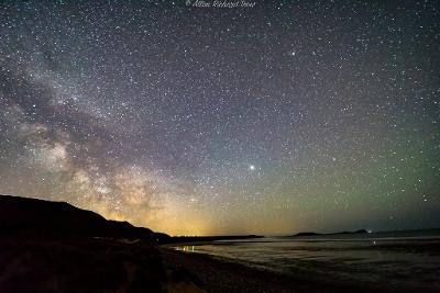 Gower at night 1 Allan Trow