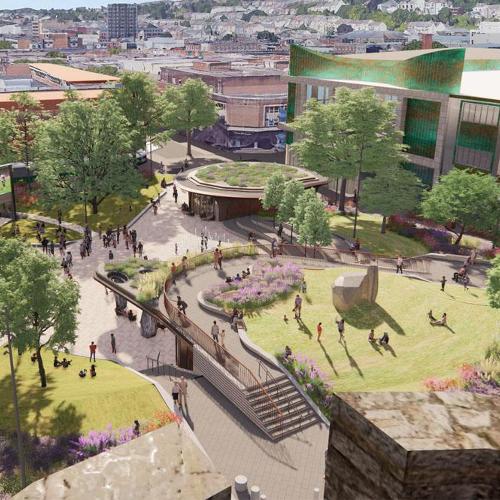 Castle Square impression.