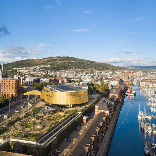 Copr Bay phase one (inc marina and Kilvey Hill).