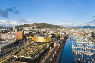 Copr Bay phase one (inc marina and Kilvey Hill).