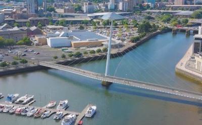 Sailbridge aerial view