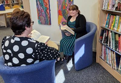 library staff reading 2