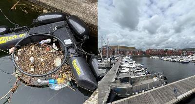 Marina sea bin Swansea