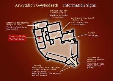 Castle Plan - West Range