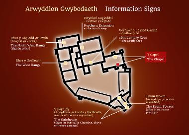 Castle Plan - Chapel Alcove