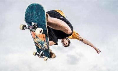 Swansea skateboarder Will Muxworthy