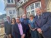 Glendinning Moxham blue plaque unveiling