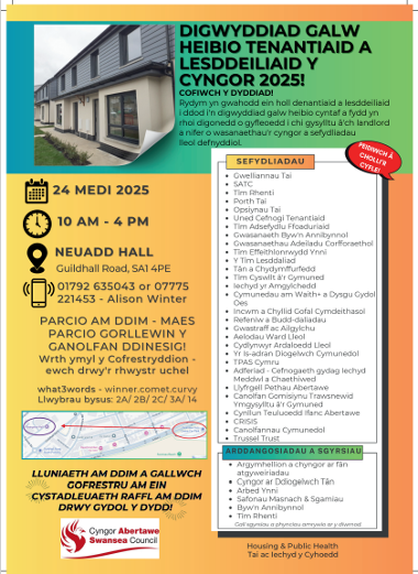 welsh poster housing event
