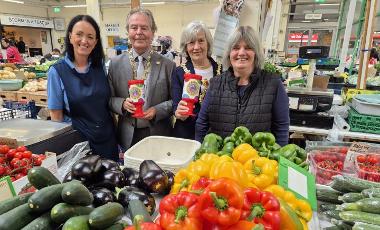Lord Mayor Charity Launch at Market
