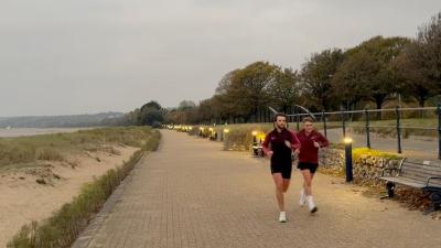 Running on the prom