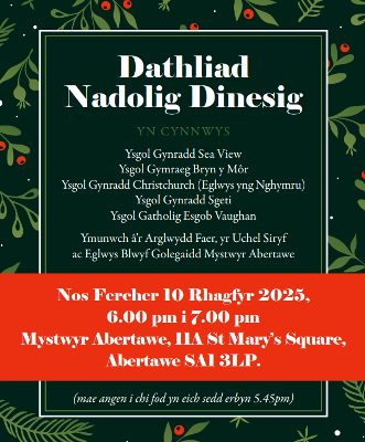 lord mayor carols 2025 Welsh