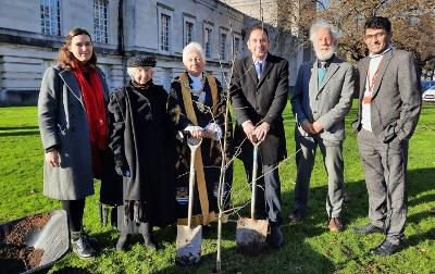 Oak tree planted for Association of Jewish Refugees