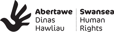 Swansea Human Rights logo.
