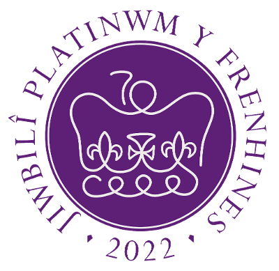 Queen's Platinum Jubilee logo W