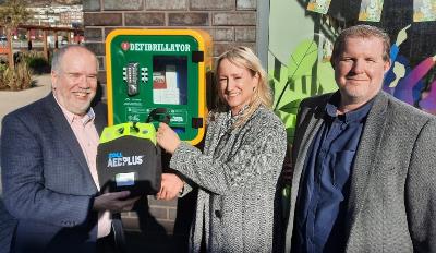 defibrillators for Heartbeat Trust