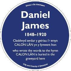 Daniel James blue plaque