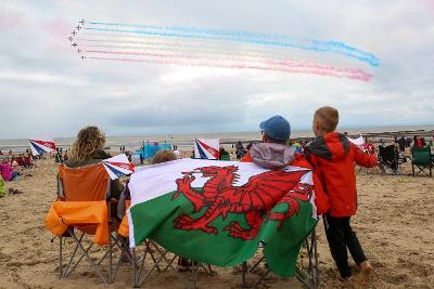 Wales Airshow Spectators