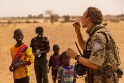 Welsh cavalry in Mali