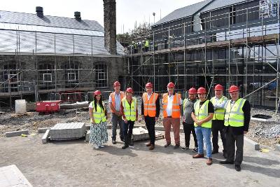 Councillors at the Copperworks