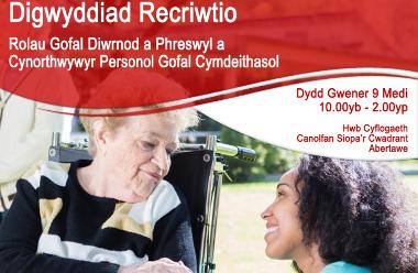 Social services recruitment ad Welsh