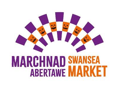 Swansea Market Halloween logo.